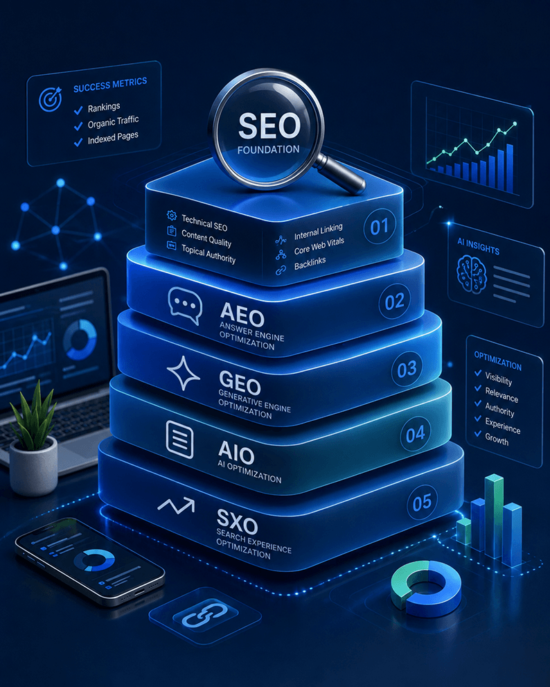 seo foundation illustrated